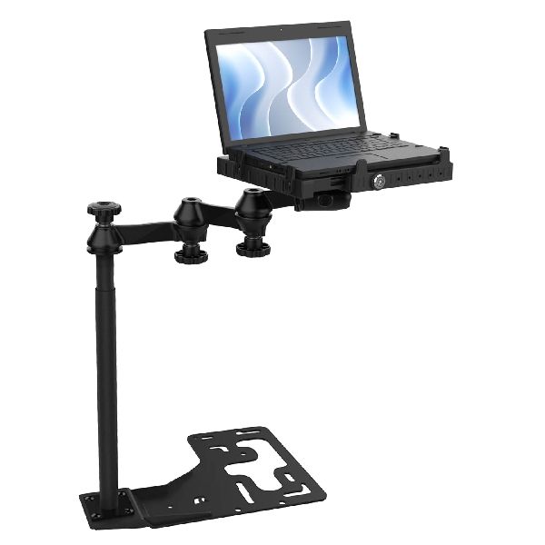 No-Drill™ Universal Laptop Mount for Heavy Duty Trucks