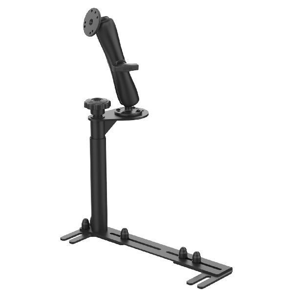 No-Drill™ Universal Vehicle Floor Mount with Double Ball Mount