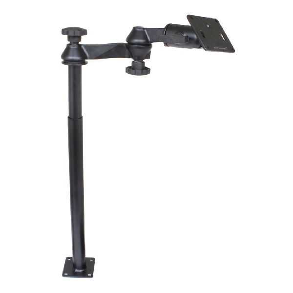 Tele-Pole™ avec poteaux de 12" et 18", bras pivotants et plaque VESA 75 x 75 mm
