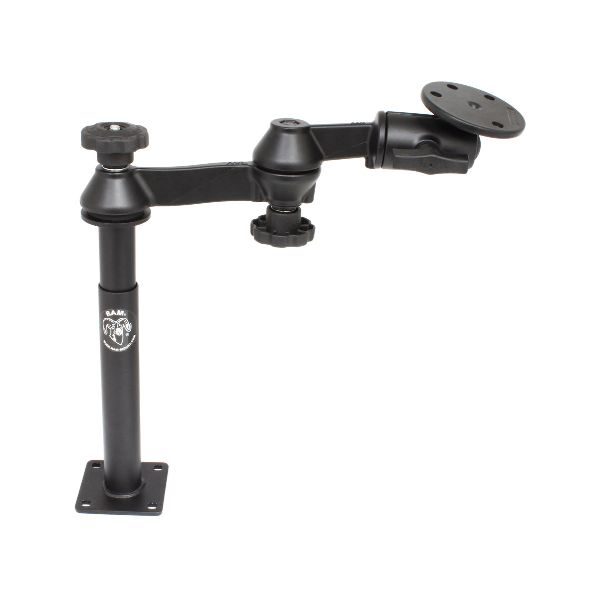 Tele-Pole™ with 8" & 9" Poles, Swing Arms & Large Round Plate