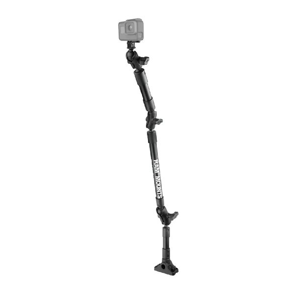 Support de caméra Tough-Pole™ 38" avec embase pour cloison