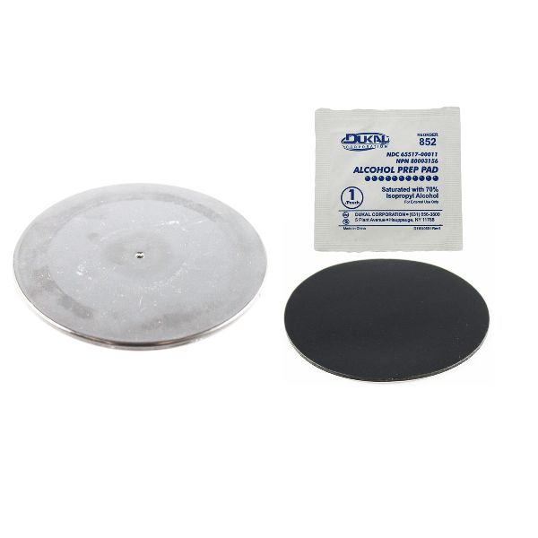 3.5" Adhesive Suction Cup Clear Base