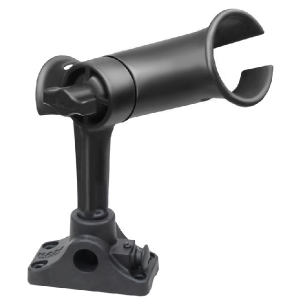Tube Jr.™ Rod Holder with Bulkhead/Flat Surface Base