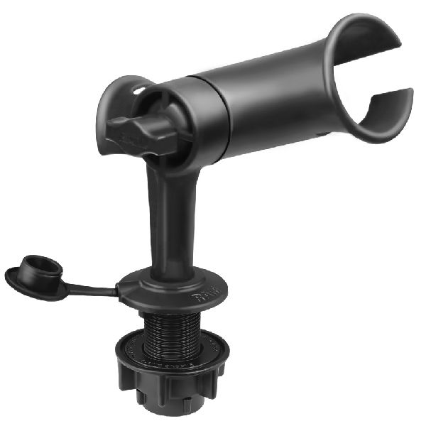 Tube Jr.™ Rod Holder with Round Flush Base