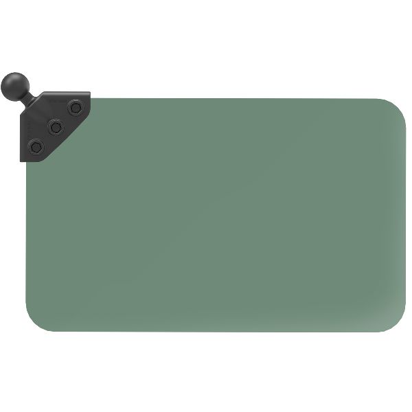 Dark Green Sun Visor with 1" Ball: 50% Tint