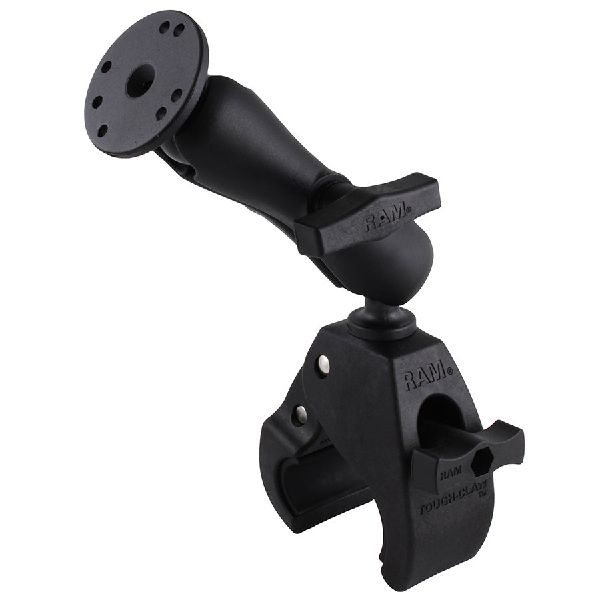 Support à double rotule Tough-Claw™ grand format avec plaque ronde