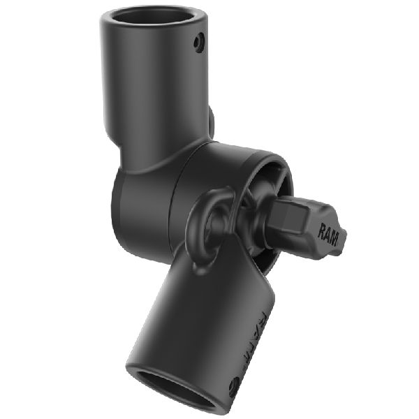 Double PVC Pipe Adapter with Ratchet Adjustability