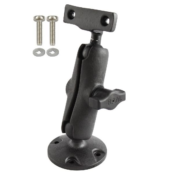 Composite Drill-Down Double Ball Mount for Garmin StreetPilot