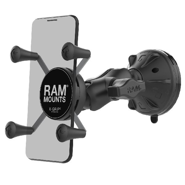RAM® X-Grip® Phone Mount with Low-Profile Suction Cup - Short