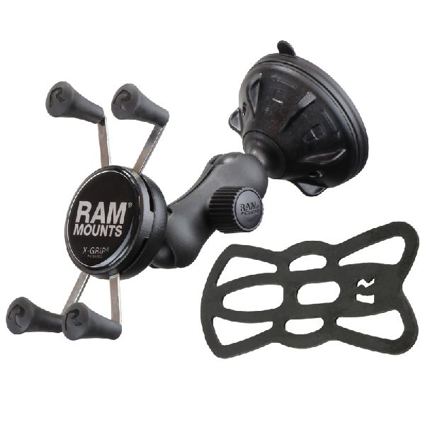 Composite Twist-Lock™ Suction Cup Mount with Universal RAM® X-Grip® Cell Phone Cradle