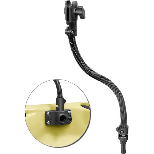 Kit tige 45 cm flexible pour boule RAM Kayak