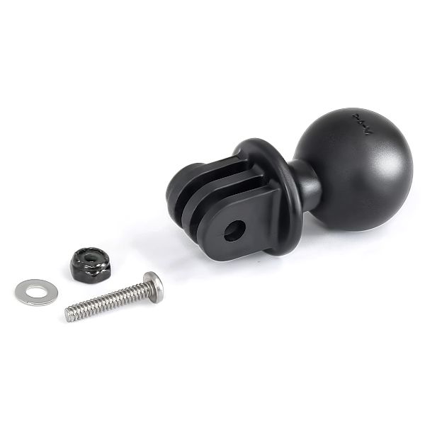 RAM 1" Diameter Ball with Custom GoPro® Hero Adapter