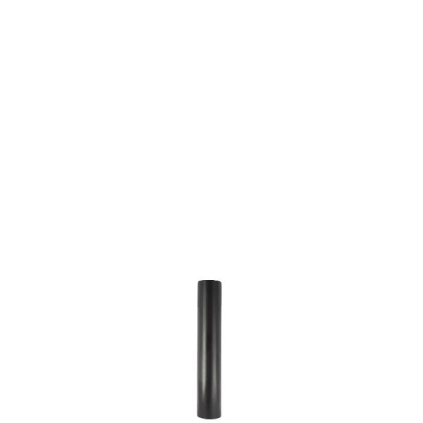 Black PVC Pipe : 1.11"(5.08cm) OD X 6"(15.24cm) Long