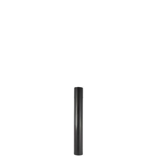 Black PVC Pipe : 1.11"(5.08cm) OD X 8"(20.32cm) Long