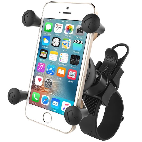 X-Grip® Phone Mount with RAM® EZ-Strap™ Rail Mount