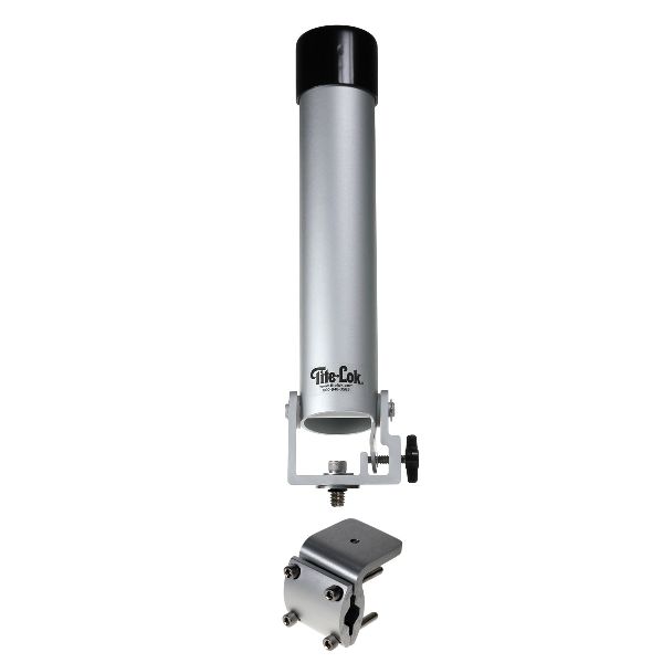 Tube Style Rod Holder Ajustable 5710 with Rail Mount Base 5606