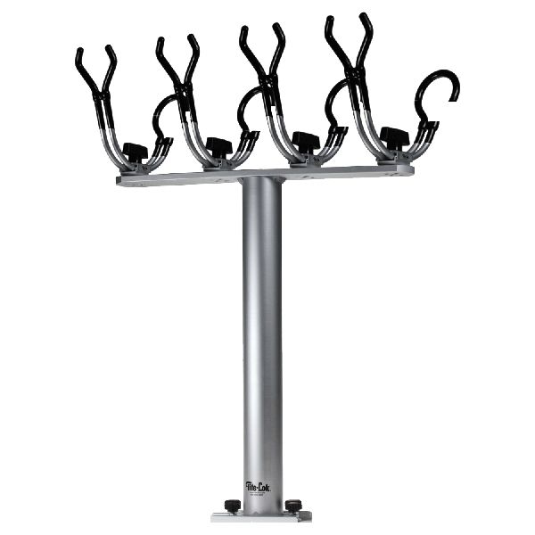 Black Widow Ultra with 16" deck and 4 Spider adjustable rod holders with right hand quick release