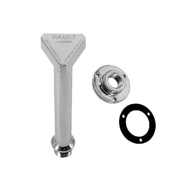 Bouchon de vidange central Vault Pro en acier inoxydable