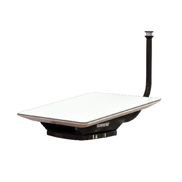 Base inclinée HP plate Starlink + lumière LED - Noir