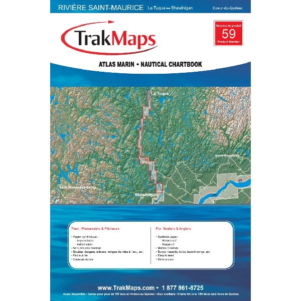 Atlas Papier : Rivière St-Maurice Nord