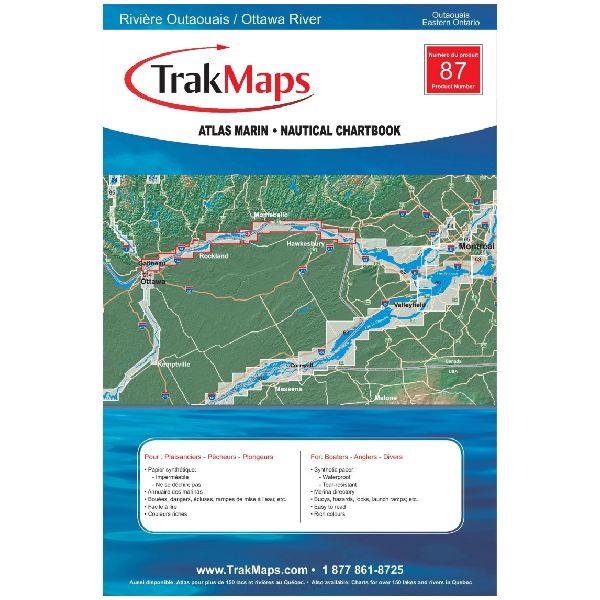 Atlas Papier : Rivière Outaouais: Ottawa à Carillon