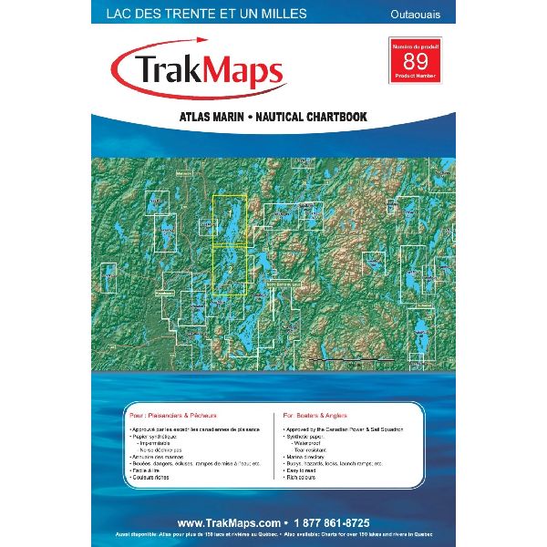 Atlas Papier : Lac des Trente et un milles