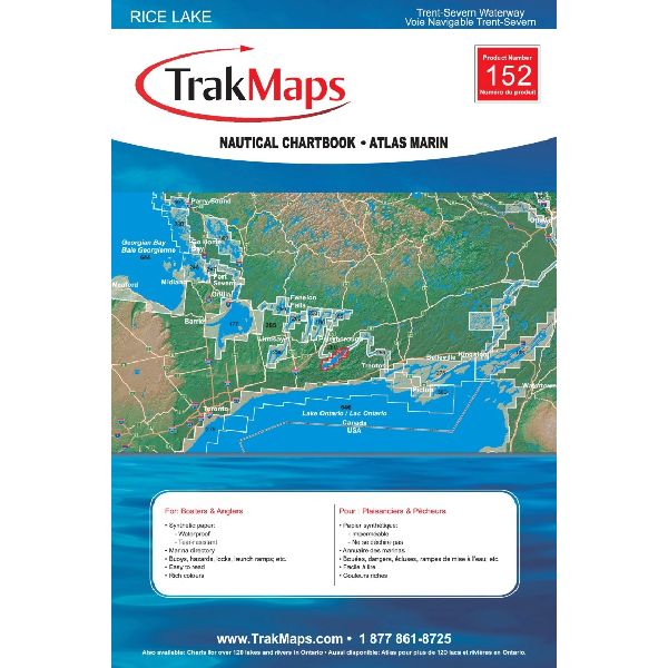 Atlas Papier : Trent-Severn - Lac Rice