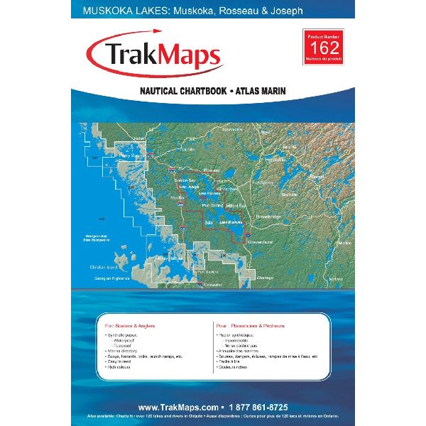 Atlas Papier : Lacs du Muskoka - Muskoka, Rosseau et Joseph