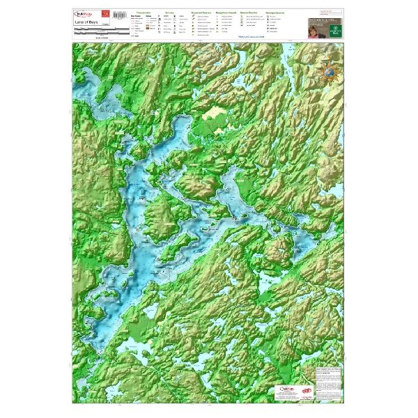 Paper chart : Lake of Bays
