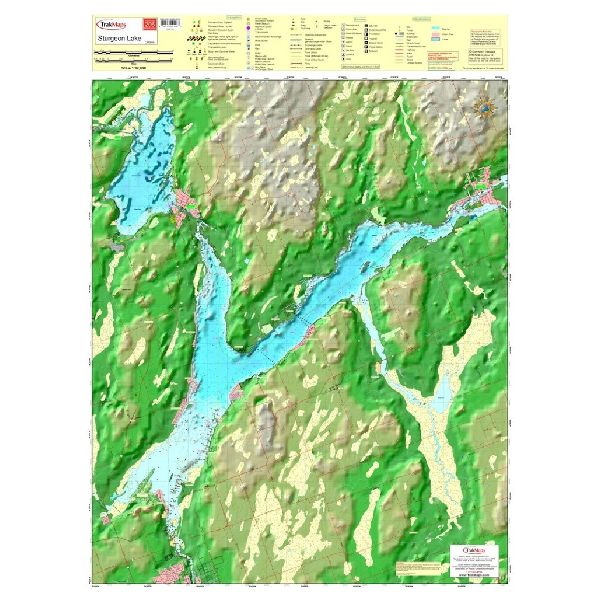 Paper chart : Sturgeon Lake