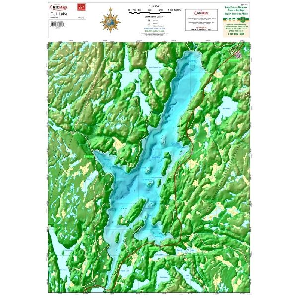 Paper chart : Gull Lake