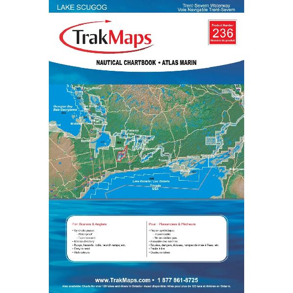 Atlas Papier : Trent-Severn - Lac Scugog