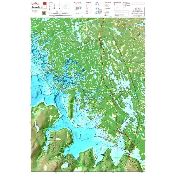 Paper chart : Georgian Bay South