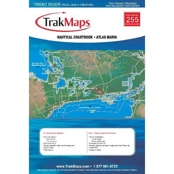 Atlas Papier : Rivière Trent - Lac Rice - Trenton