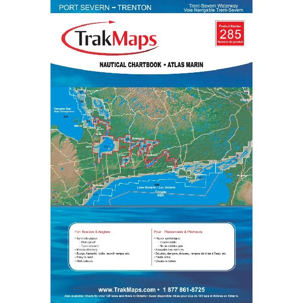Paper Chartbook : Trent-Severn Waterway - Port Severn - Trenton