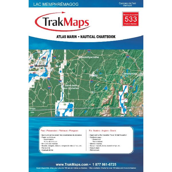 Paper Chartbook : Lake Memphrémagog