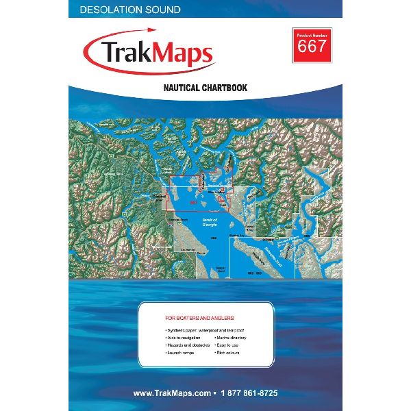 Paper Chartbook : BC Coast: Desolation Sound