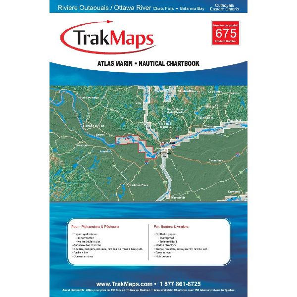 Atlas Papier : Rivière Outaouais - Chats Falls à Britannia Bay