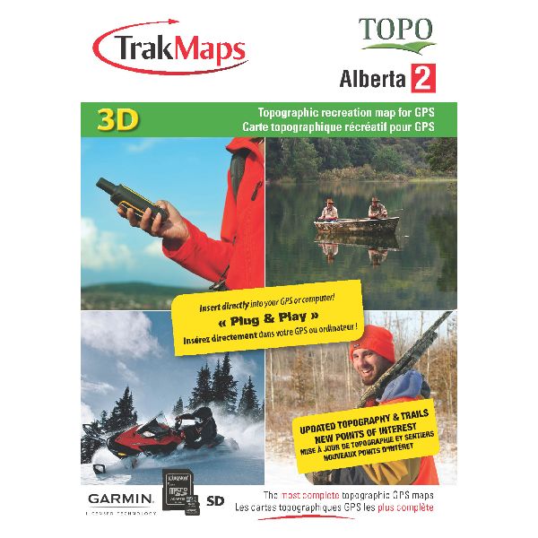 Topo Alberta - SD/MicroSD: Garmin