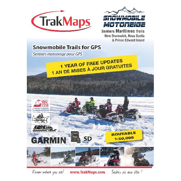 Snowmobile Maritimes - SD/MicroSD: Garmin
