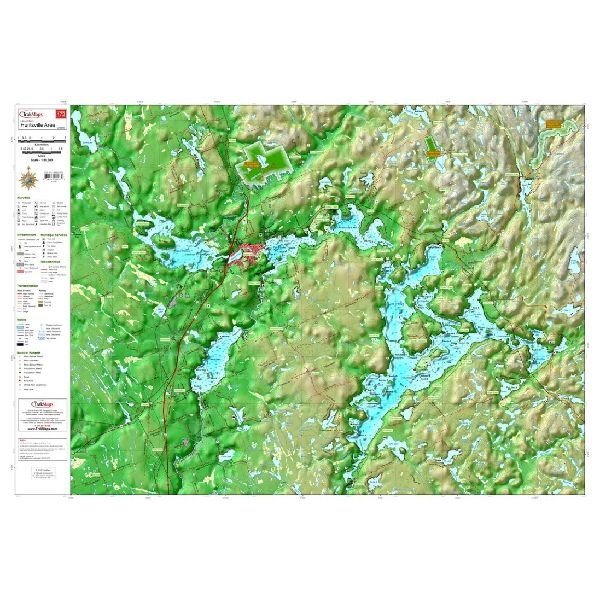 Paper chart : Huntsville Area - Lake of Bays