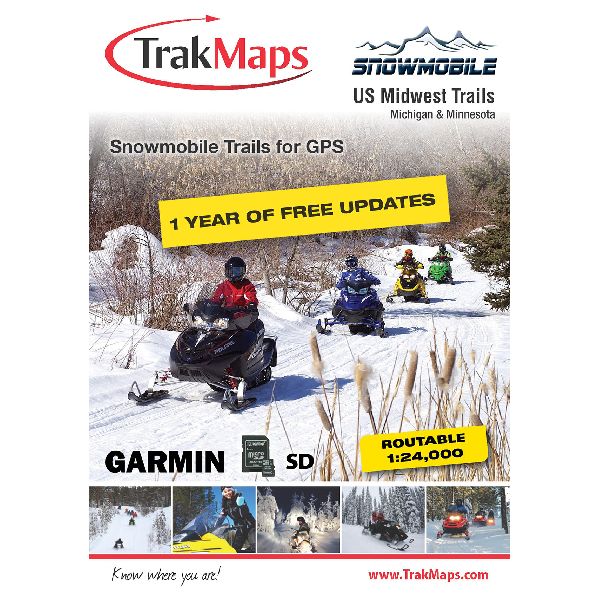 SnowMobile US Midwest - SD/MicroSD: Garmin