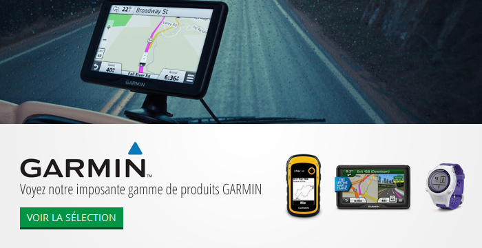 Sélection de produits Garmin